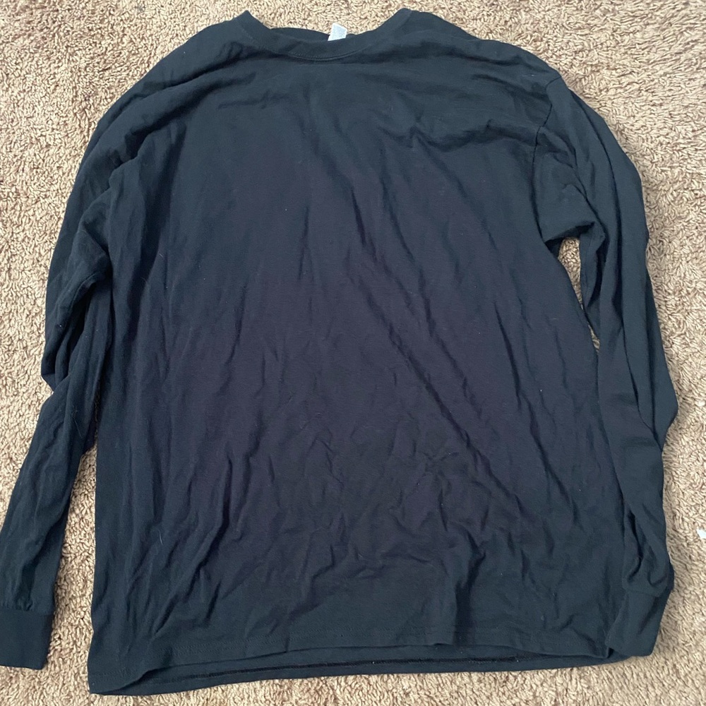 Navy Long Sleeve Top